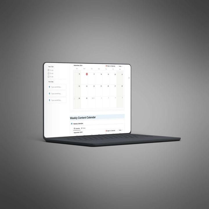 Content Calendar