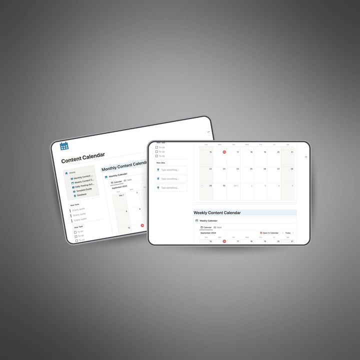 Content Calendar