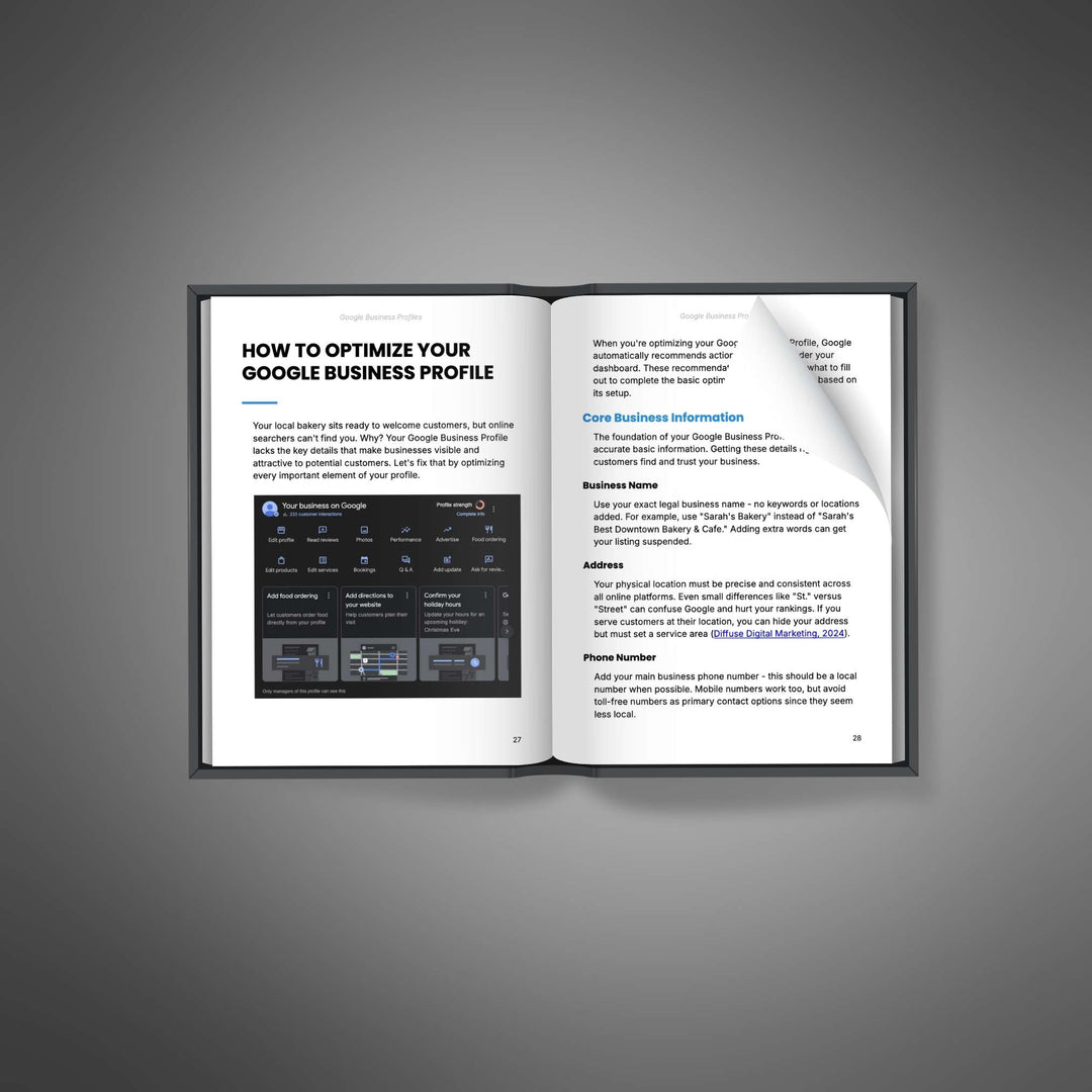 Google Business Profiles - Ebook