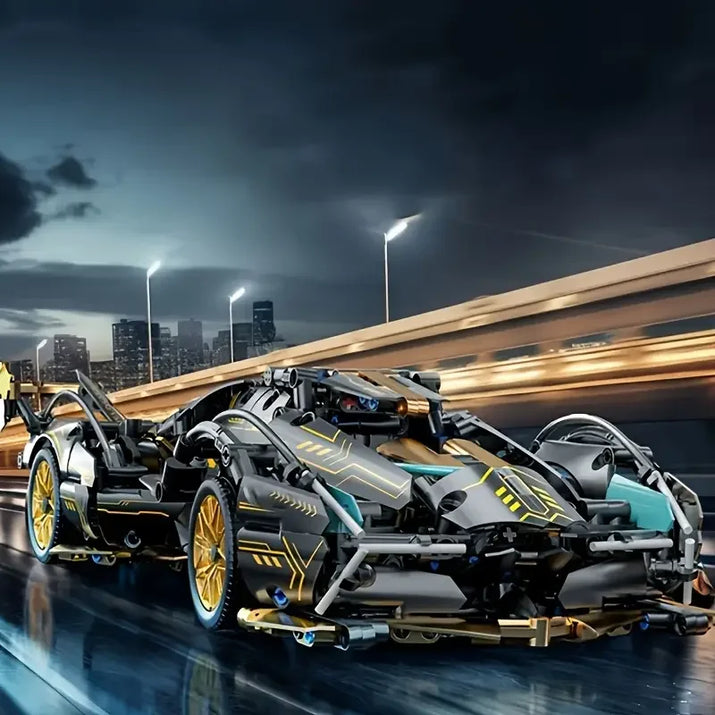 Green Racing Block Adventure Set™ DIGITALBASE